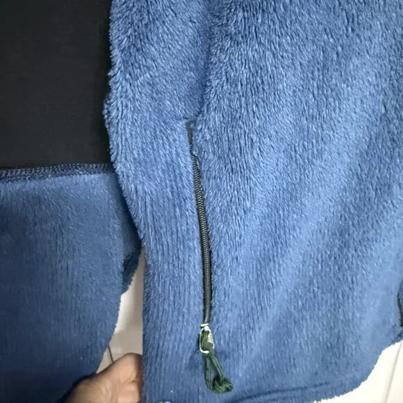 Patagonia Women’s R2 Vintage Jacket XL Blue Black USA EUC - Picture 5 of 11